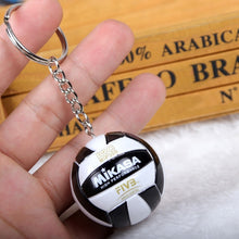 Load image into Gallery viewer, Volleyball Keychain
