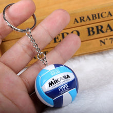 Load image into Gallery viewer, Volleyball Keychain