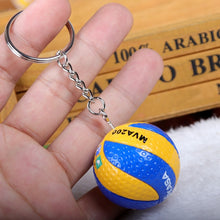 Load image into Gallery viewer, Volleyball Keychain