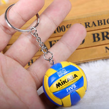 Load image into Gallery viewer, Volleyball Keychain